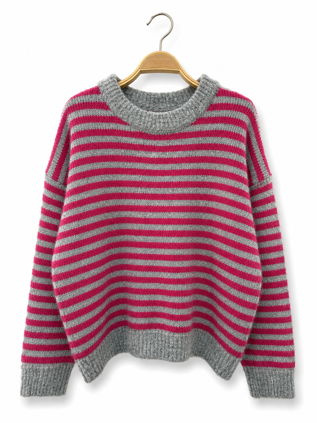 Pull Maille Rayé – Collection Intemporelle AP195