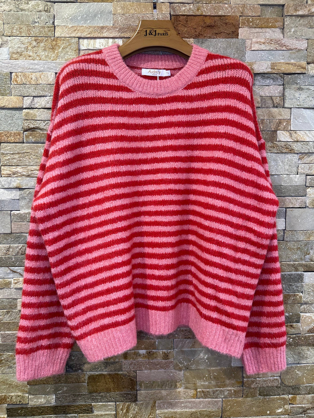 Pull Maille Rayé – Collection Intemporelle AP195