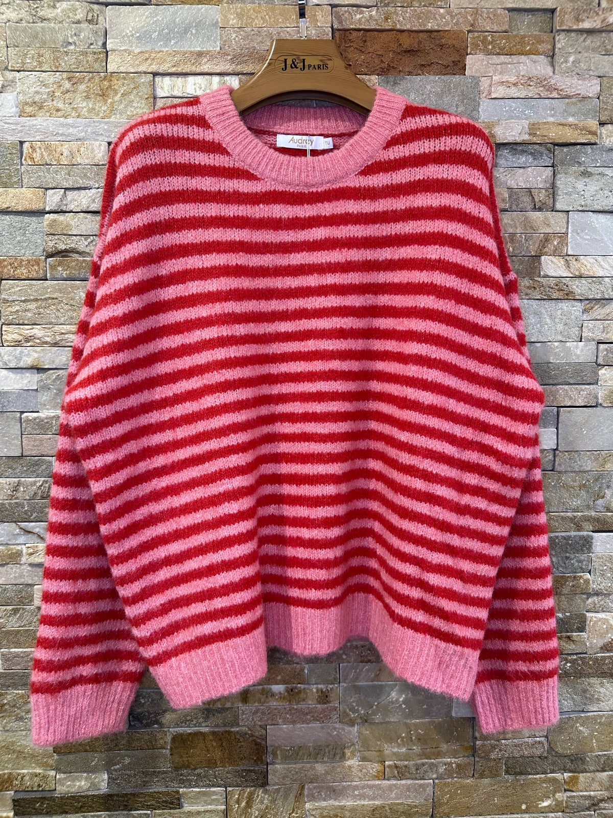 Pull Maille Rayé – Collection Intemporelle AP195
