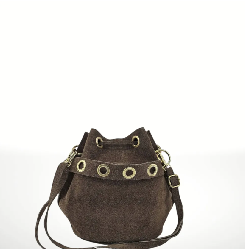 Sac seau en cuir