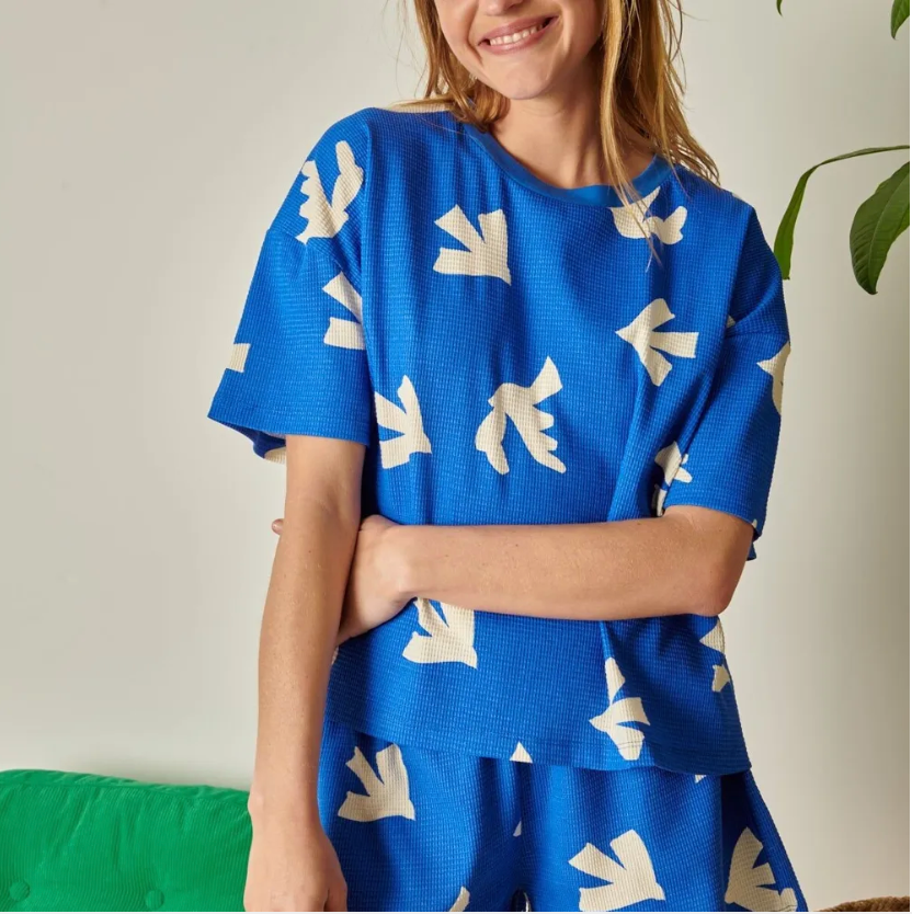 Pyjama Gaufré Coton BIO - Colomba