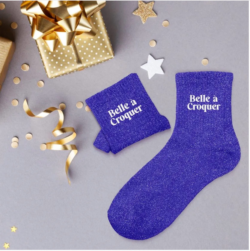 Chaussettes à Paillettes Belle à Croquer
