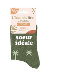Chaussettes paillettes soeur idéale