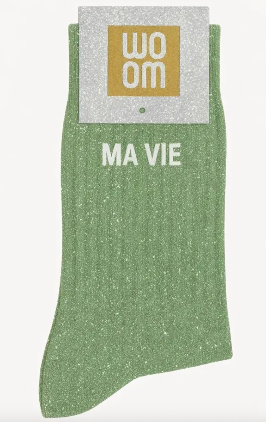 Chaussettes à Paillettes "Ma Vie"