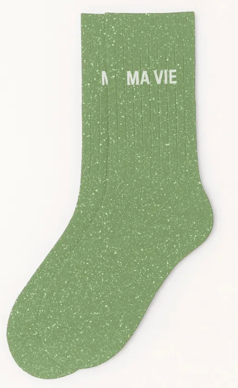 Chaussettes à Paillettes "Ma Vie"