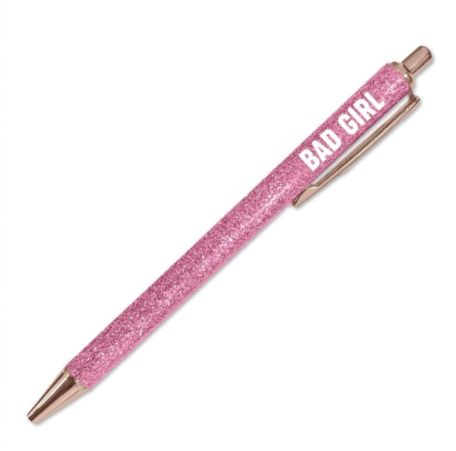 Stylo à Paillettes Mot Fantaisie Déclinaisons: Bad Girl