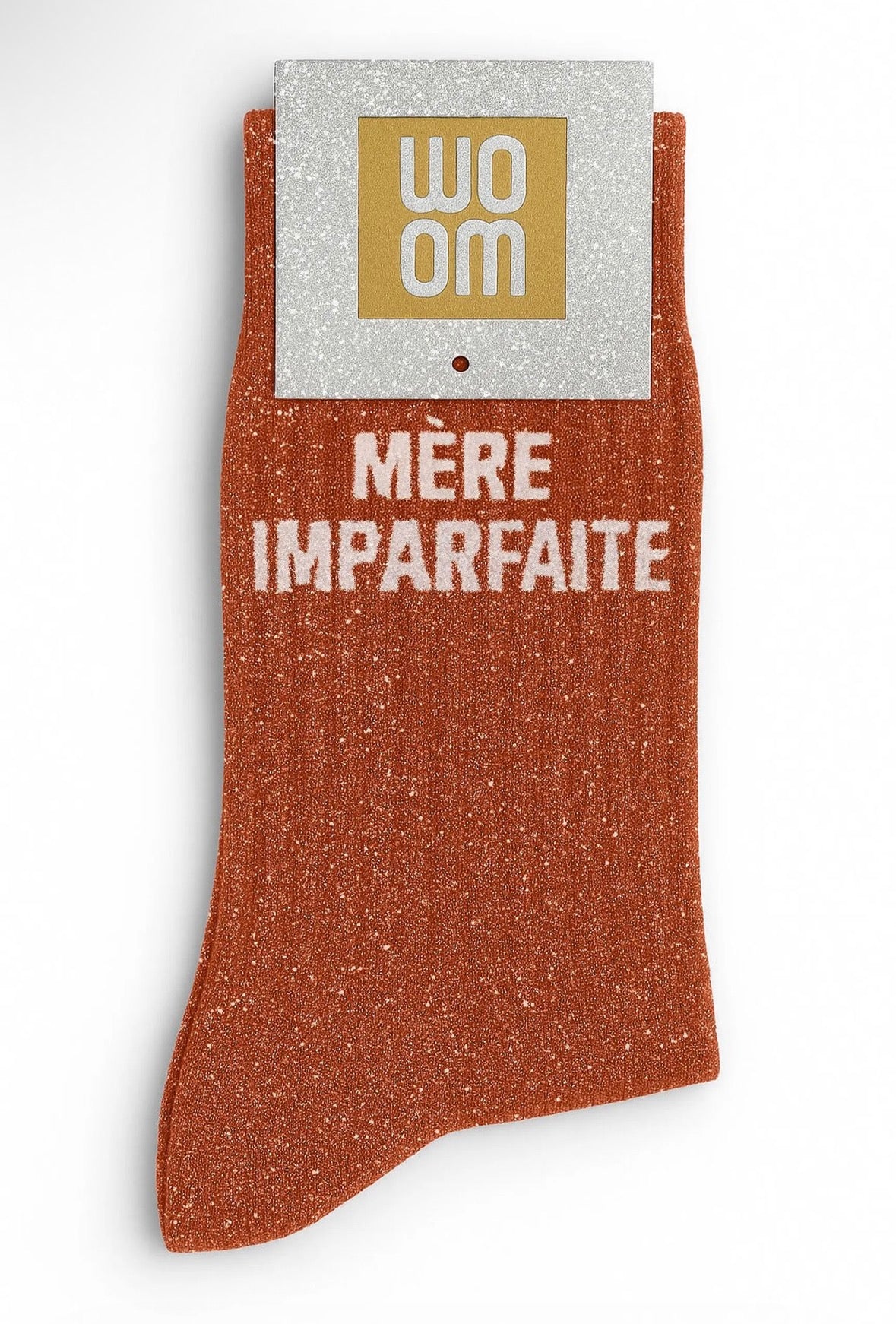 Chaussette à Paillettes "Mère Imparfaite" Roobios