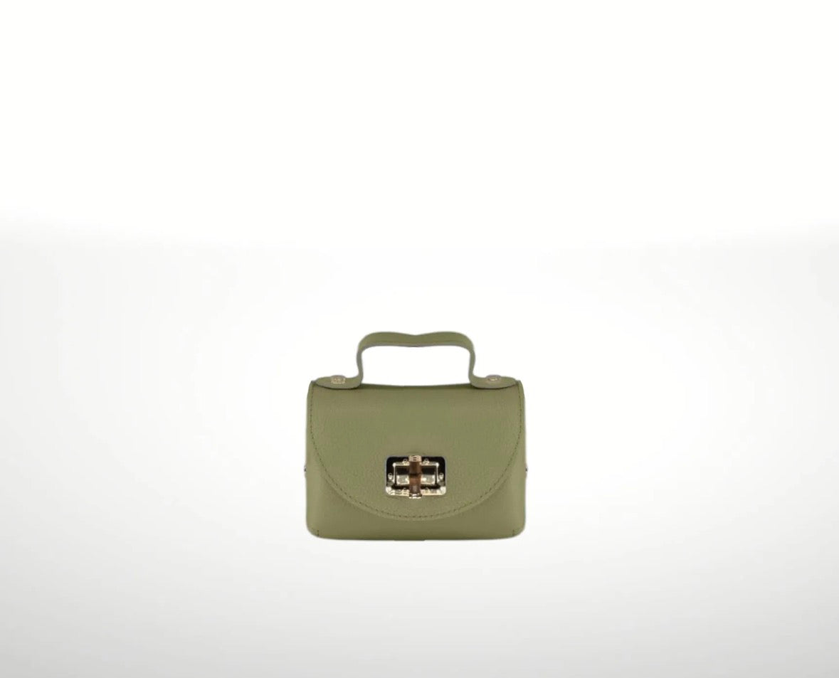Sac à main en cuir de vachette