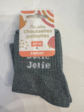 Chaussettes à paillette Jolie Jolie
