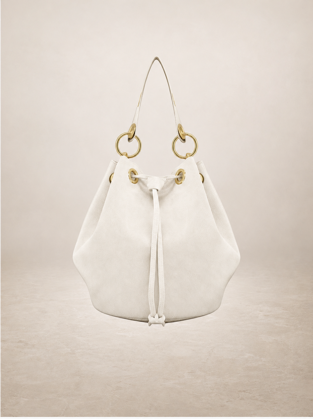 Arlecchino - Sac seau en cuir